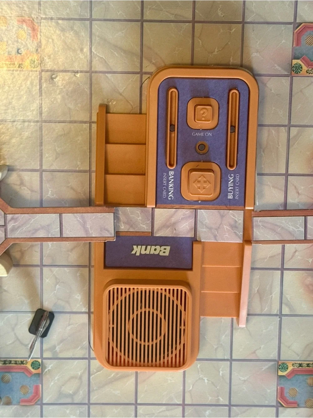 Vintage Electronic Talking Mall Madness Board Game Milton Bradley Incomplete ‘89
